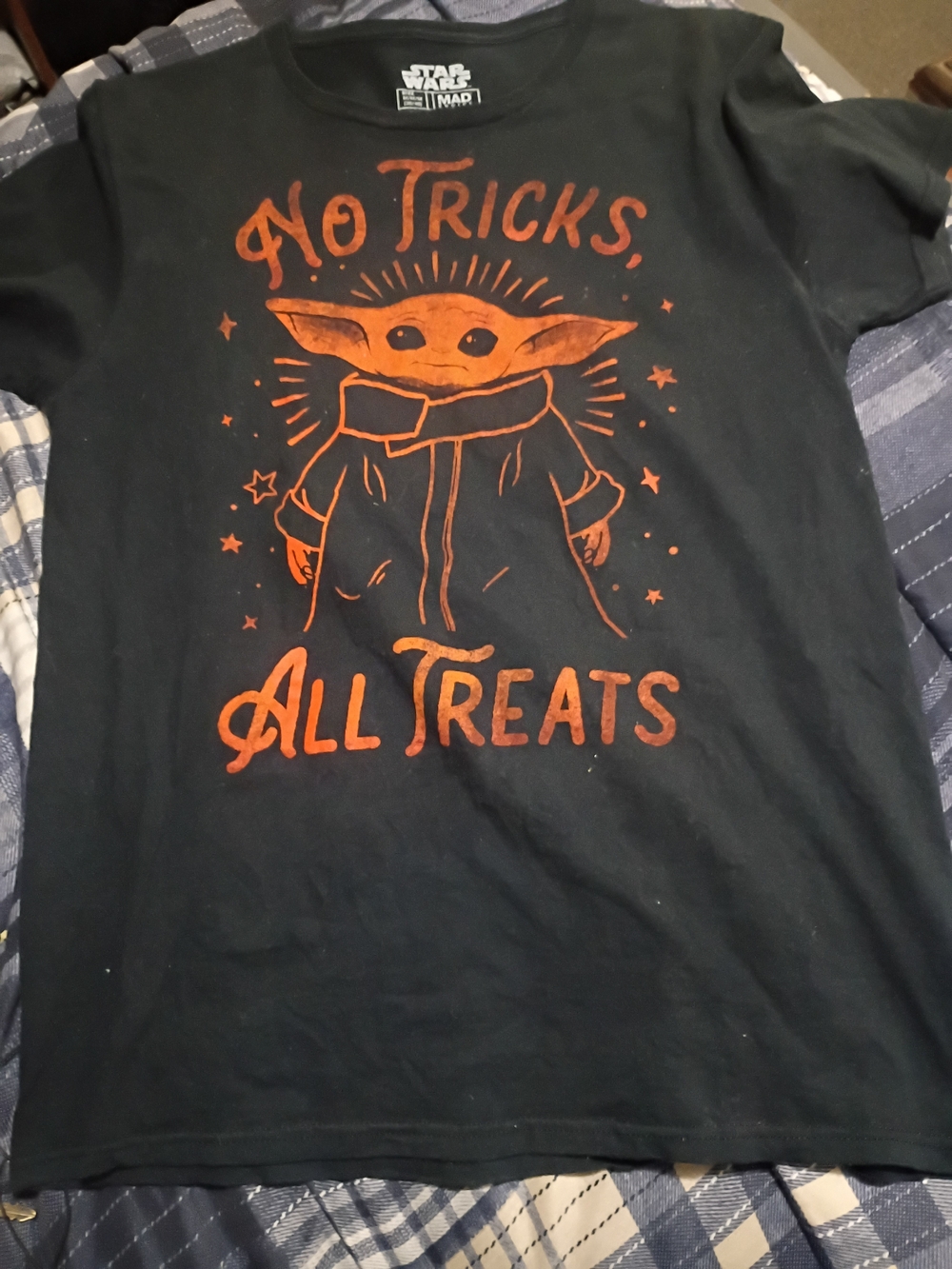 MAD Engine Star Wars Kids Tee - Black with Orange Graphic